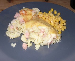 Café de Pari gratäng med kassler