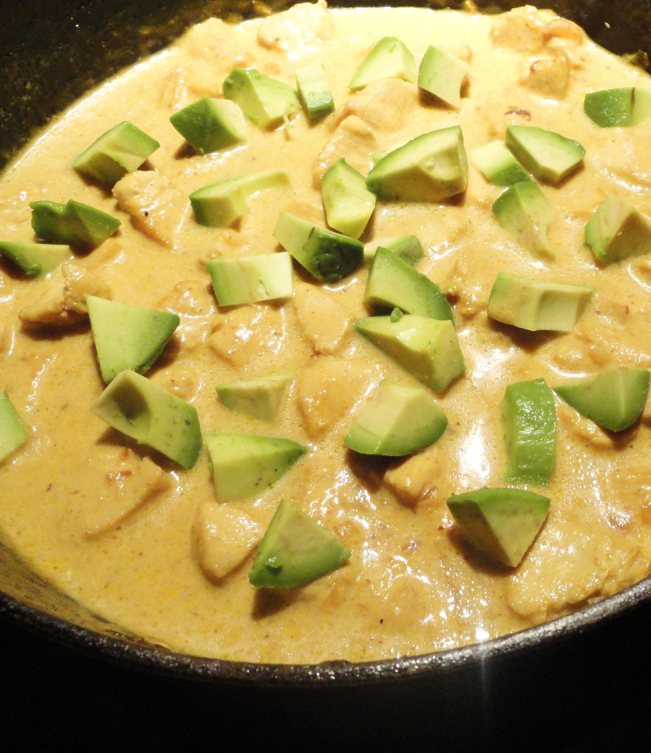 Mangokyckling med avokado