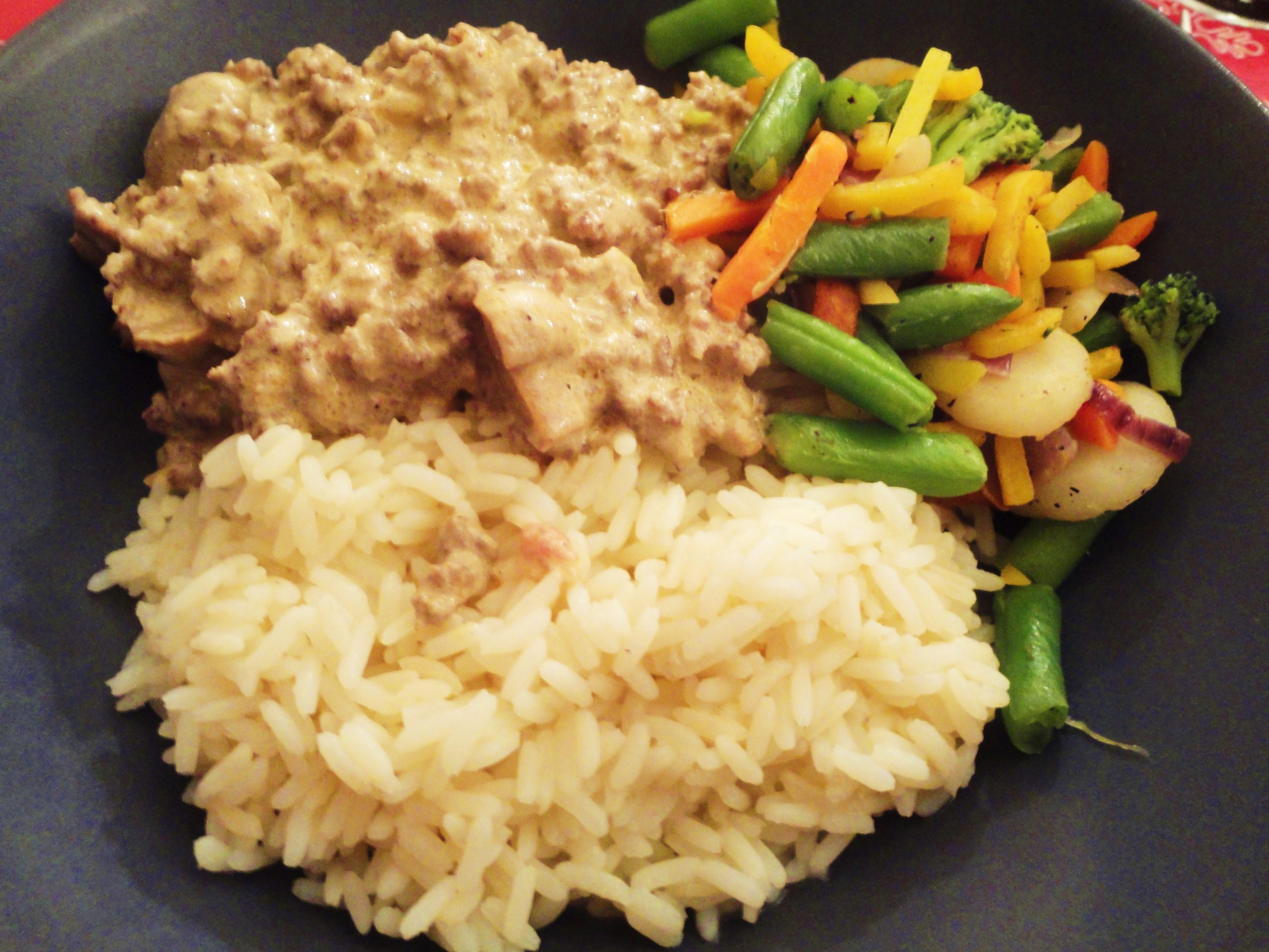 Lättlagad köttfärspanna