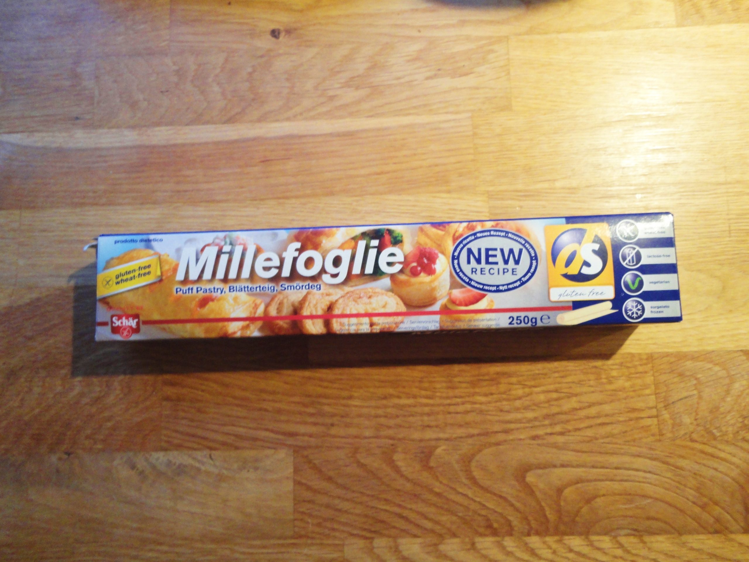 Glutenfri smördeg på rulle
