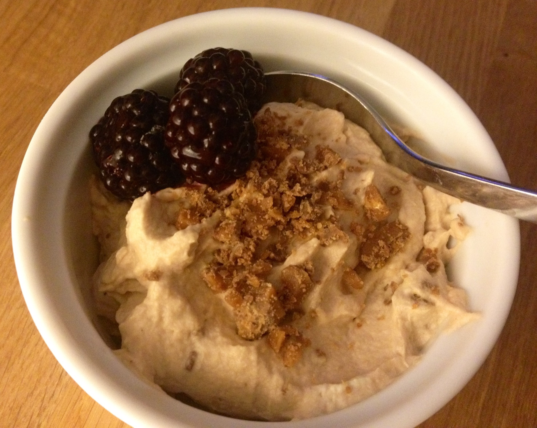 Nougatmousse med daim