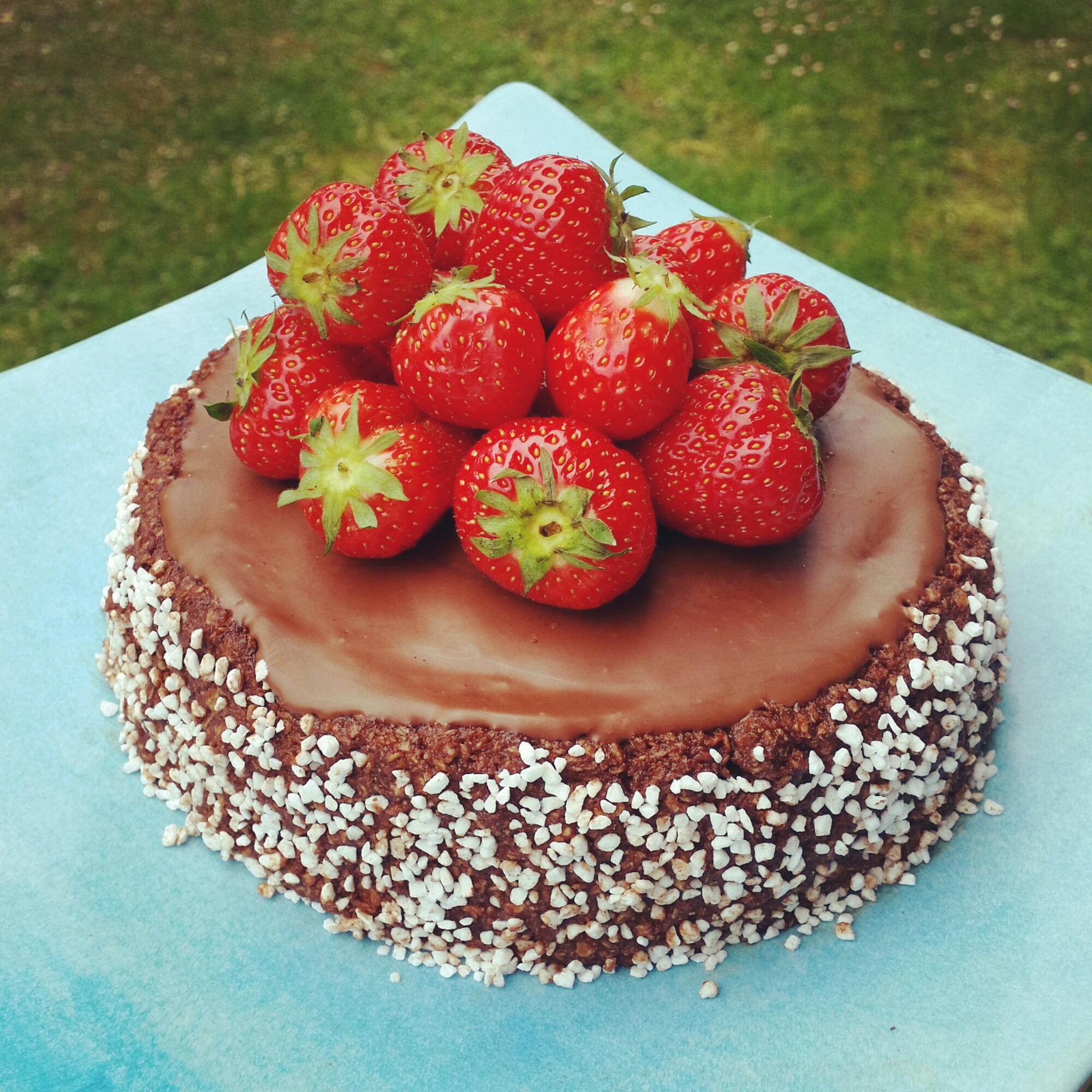Chokladbollstårta