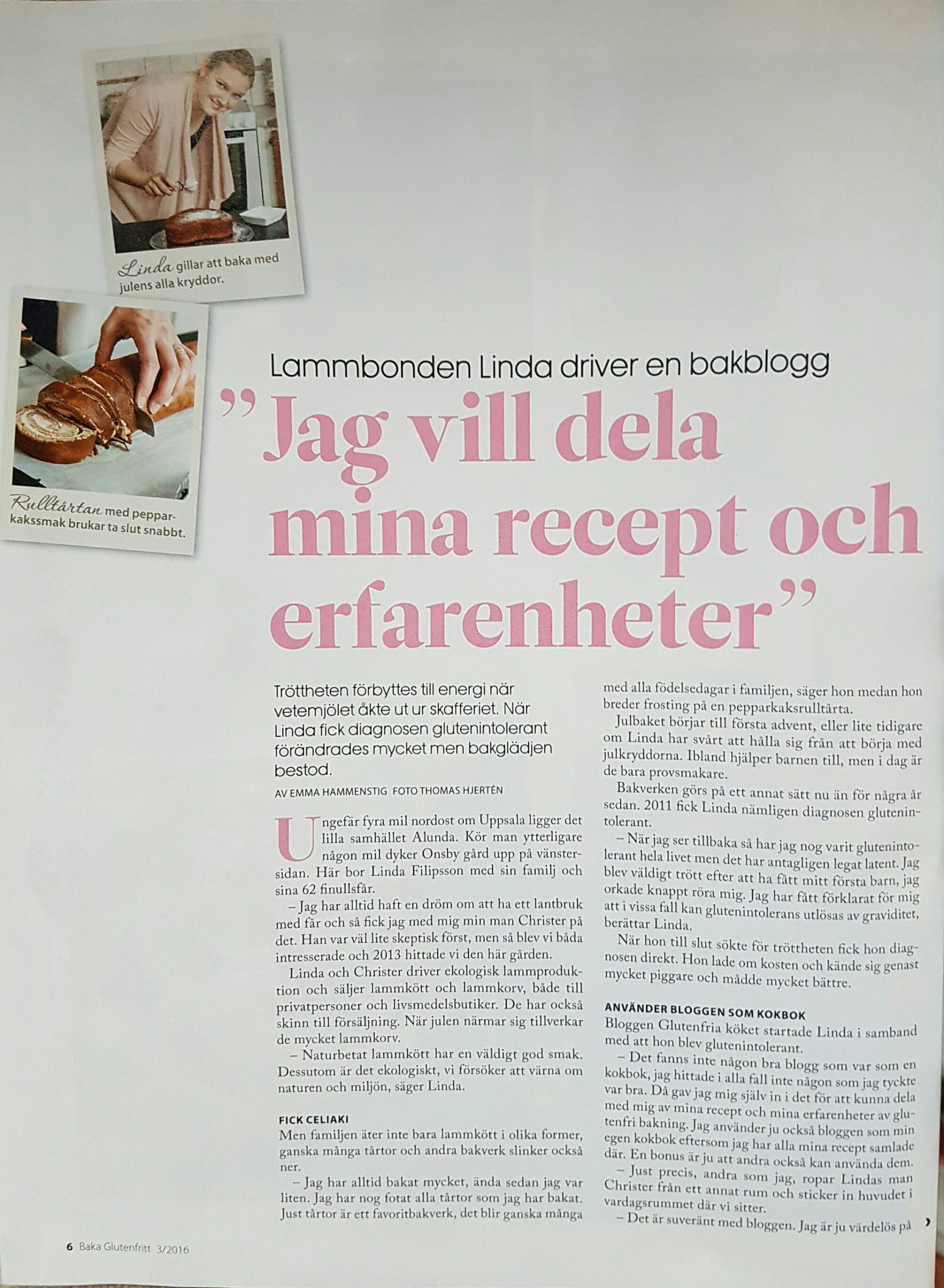 Tidningsreportage!