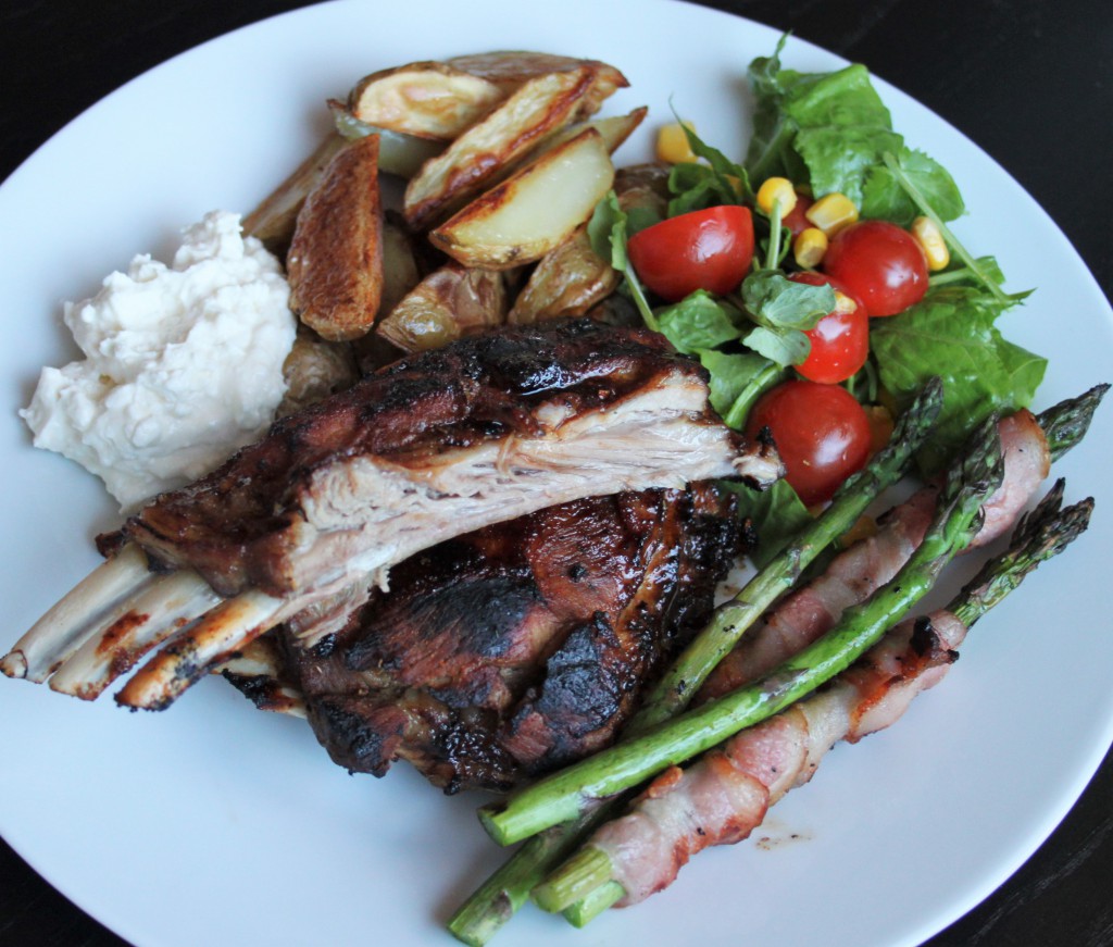 Grillade lammrevben