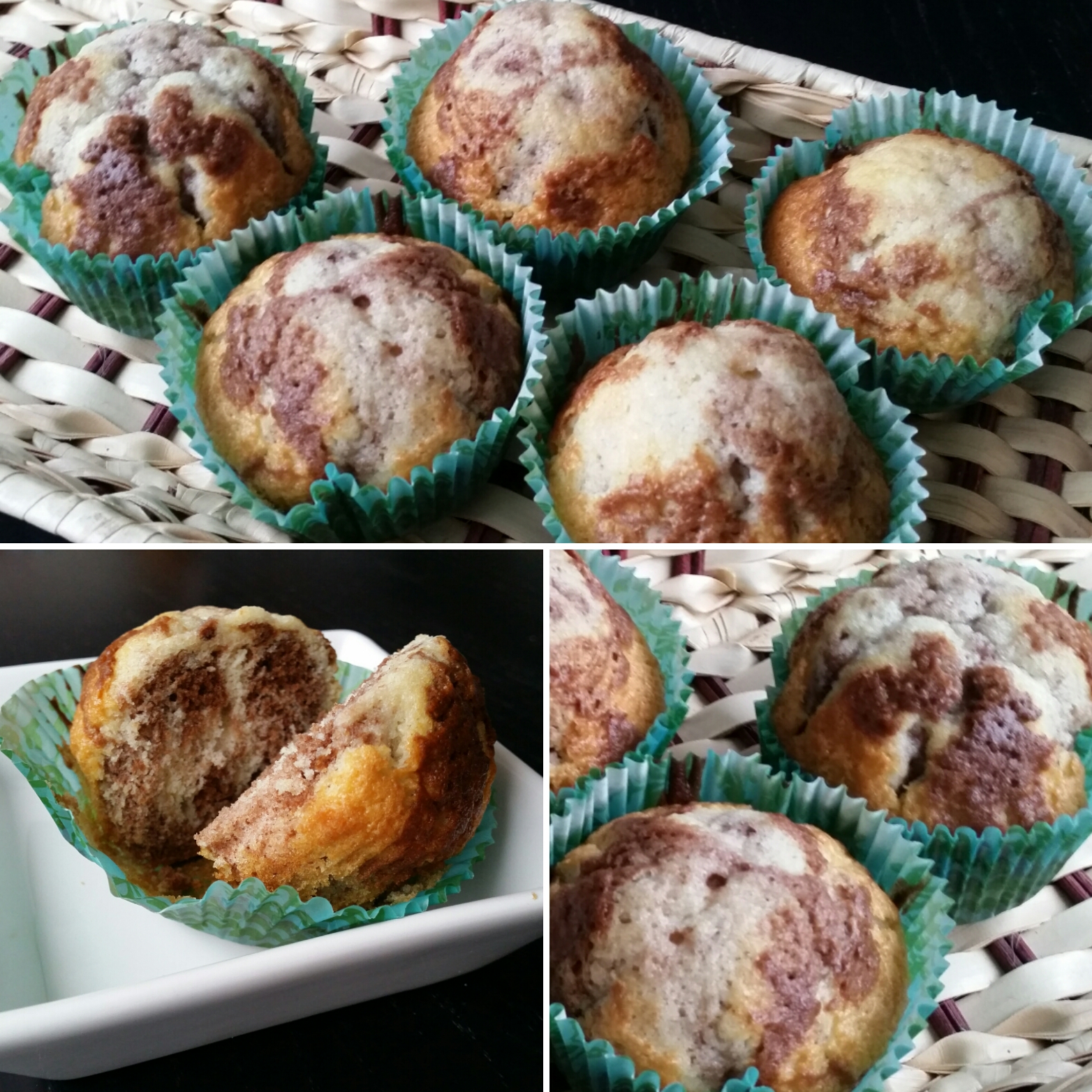 Tigermuffins i backen!