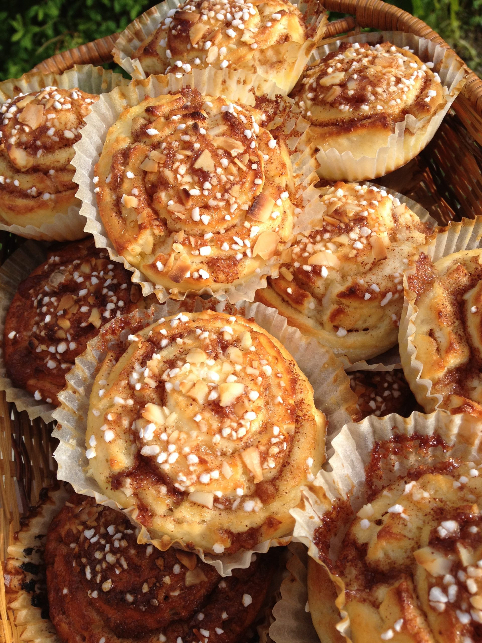 Kanelbullar med kesella
