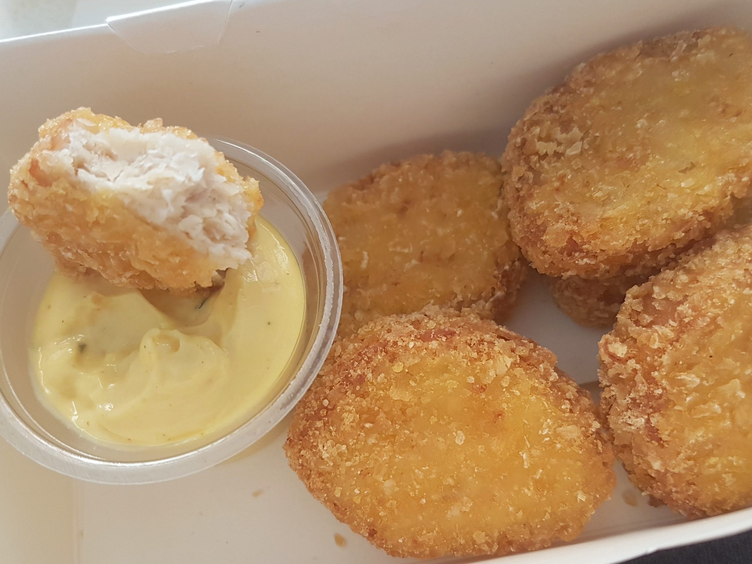 Glutenfria nuggets på MAX
