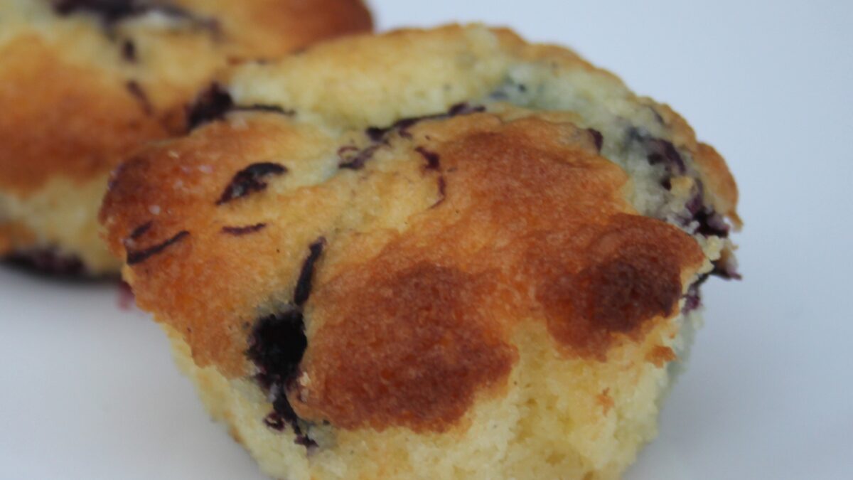 Svartvinbärsmuffins