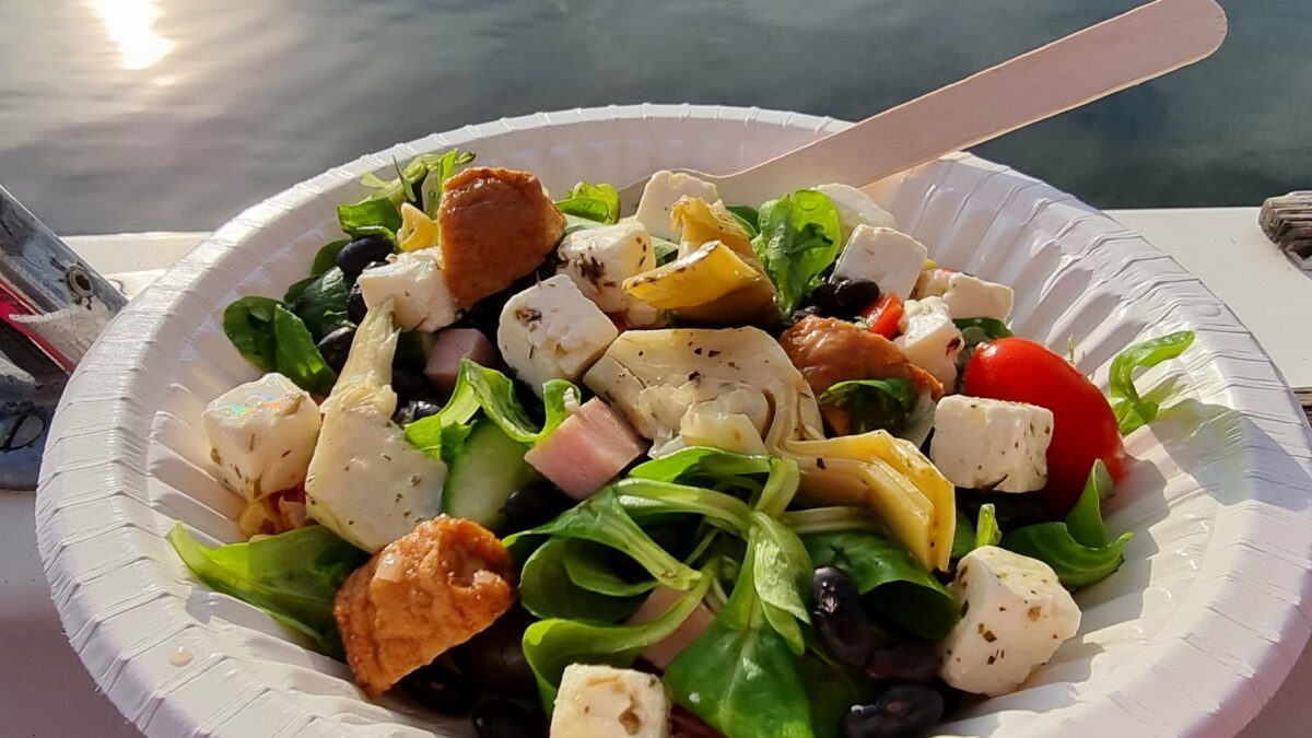 glutenfri middag i båten