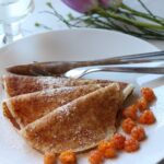 ägg och glutenfria pannkakor lätta att steka
