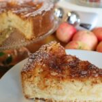 glutenfri mazarinkaka med äpple
